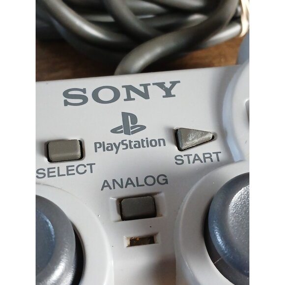 Sony PlayStation PS1 Concave DualShock Controller SCPH-1180 Tested **READ** - Picture 4 of 11